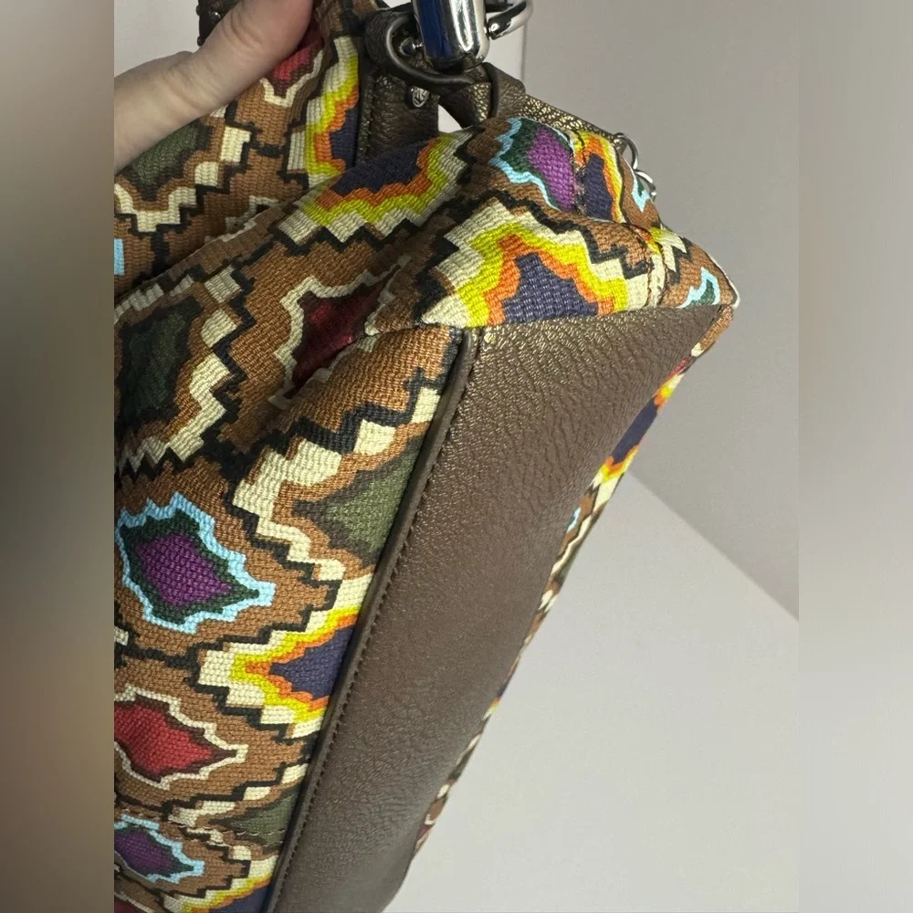 #189 Relic Geometric Satchel Shoulder Bag